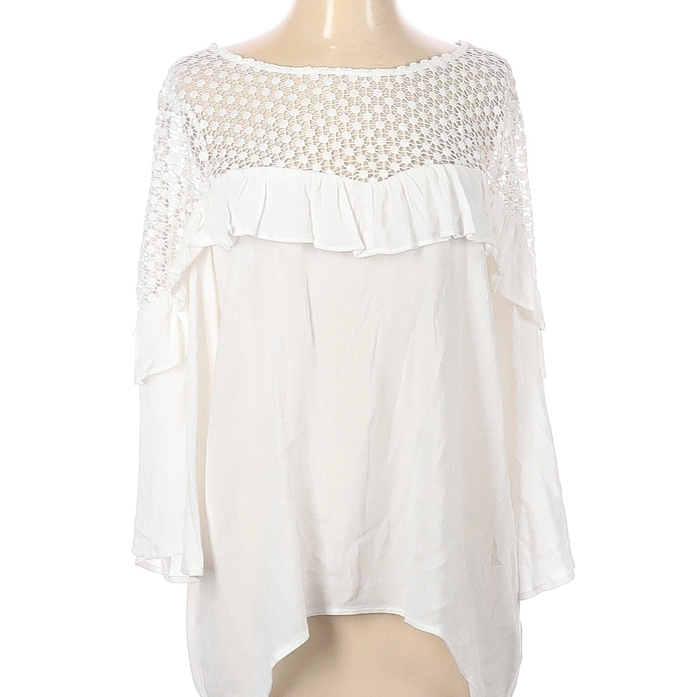 𝅺jack by BB Dakota White Boho Blouse
